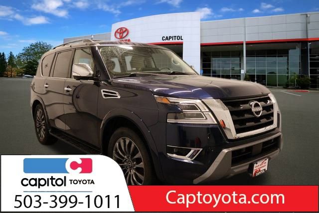 Used 2024 Nissan Armada Platinum w/ Captain's Chairs Package