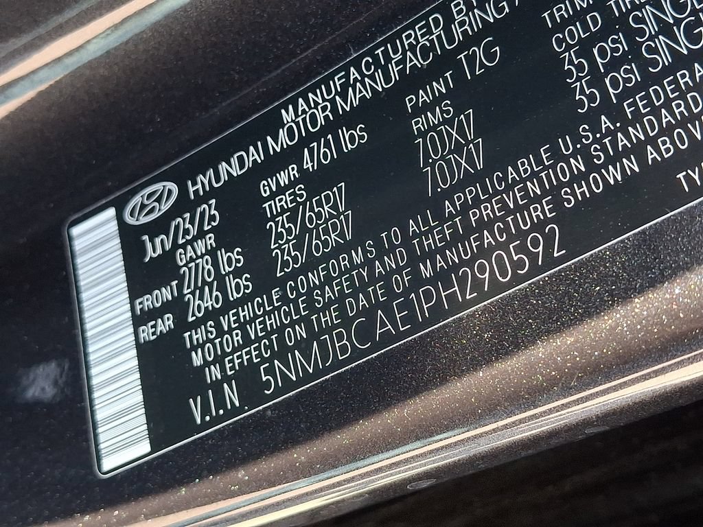 Used 2023 Hyundai Tucson SEL AWD/4WD image 28