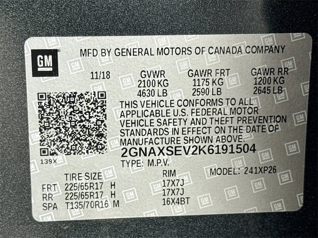 Used 2019 Chevrolet Equinox LS image 27