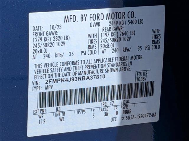 Used 2024 Ford Edge ST-Line AWD/4WD image 24