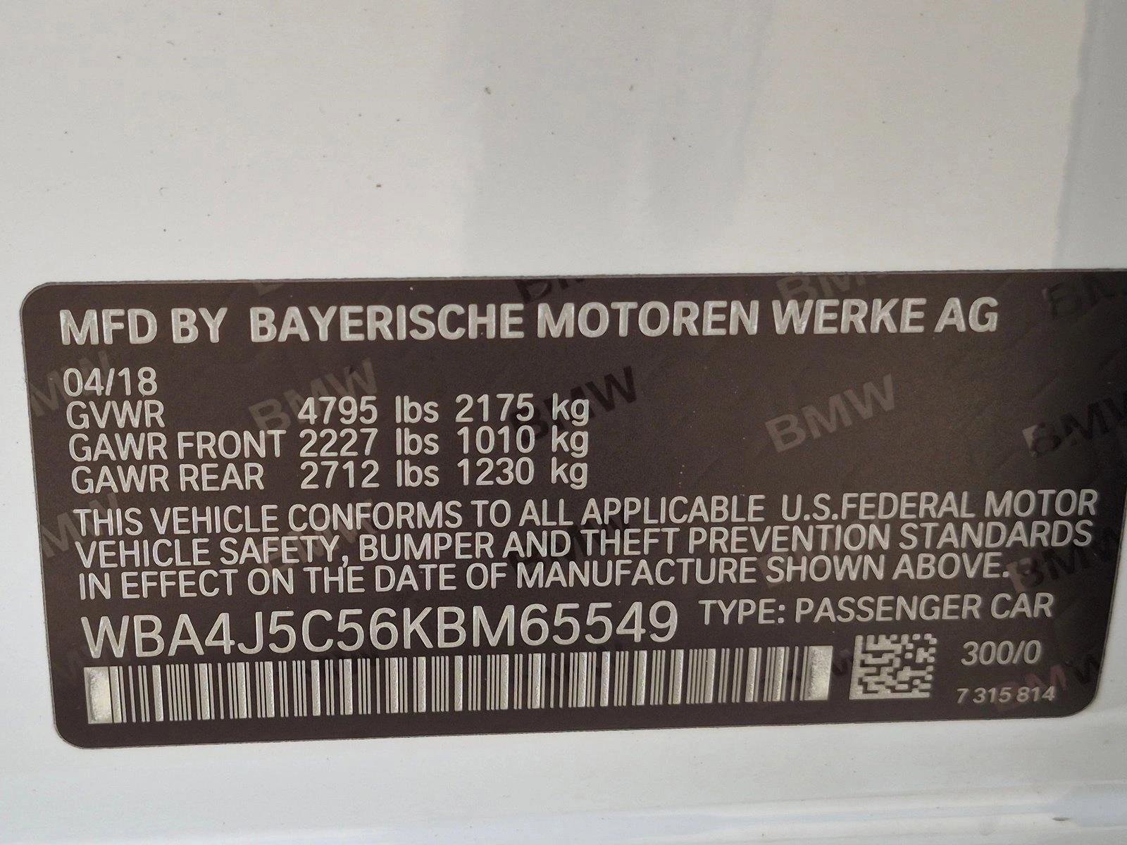 Used 2019 BMW 440i Gran Coupe RWD image 20