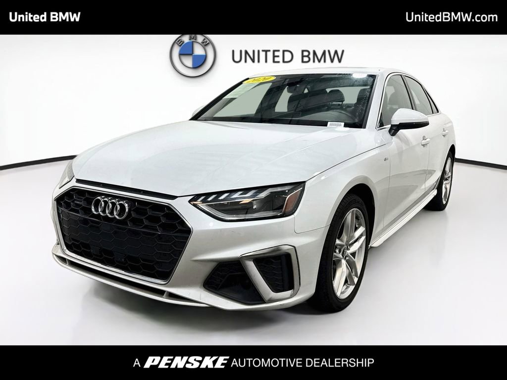 Used 2020 Audi A4 2.0T Premium Plus w/ Premium Plus Package AWD/4WD image 1