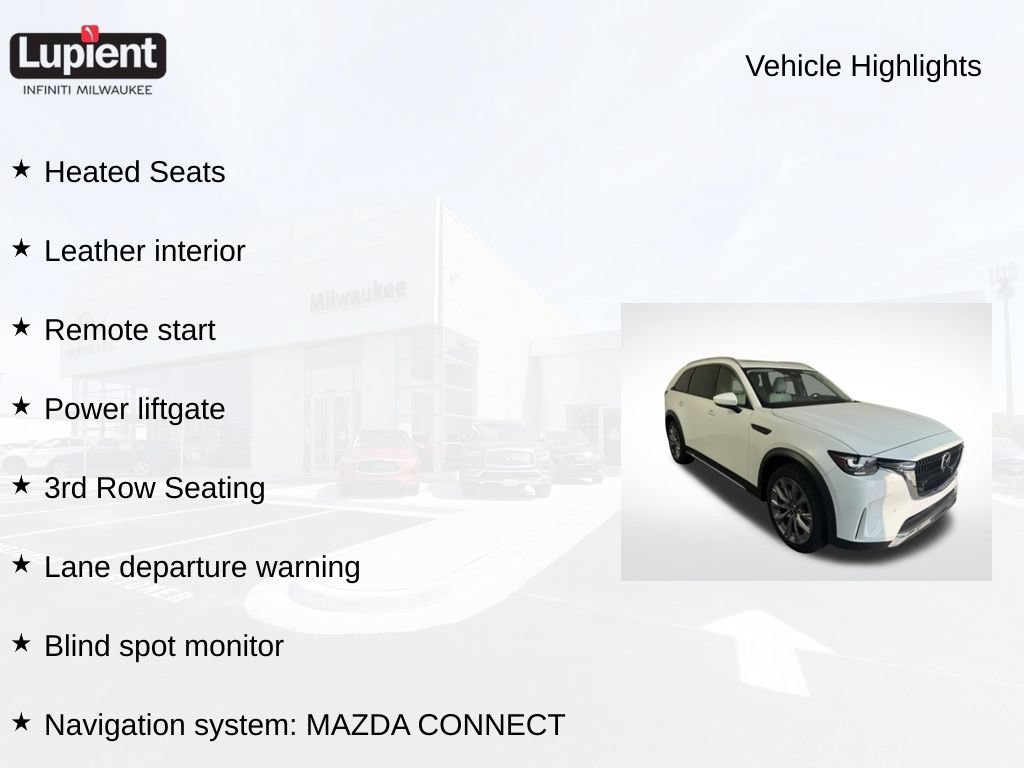 Used 2024 MAZDA CX-90 3.3 Turbo w/ Premium Plus Pkg AWD/4WD video 2
