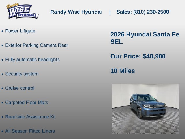 New 2026 Hyundai Santa Fe SEL AWD/4WD image 10