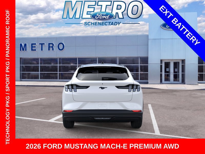 New 2026 Ford Mustang Mach-E Premium w/ Sport Appearance Package AWD/4WD image 6