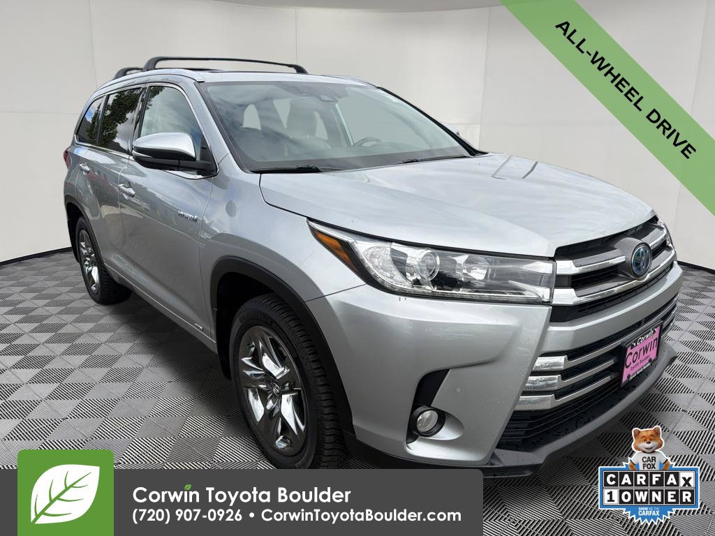 Used 2018 Toyota Highlander Limited Platinum AWD/4WD 360° Tour