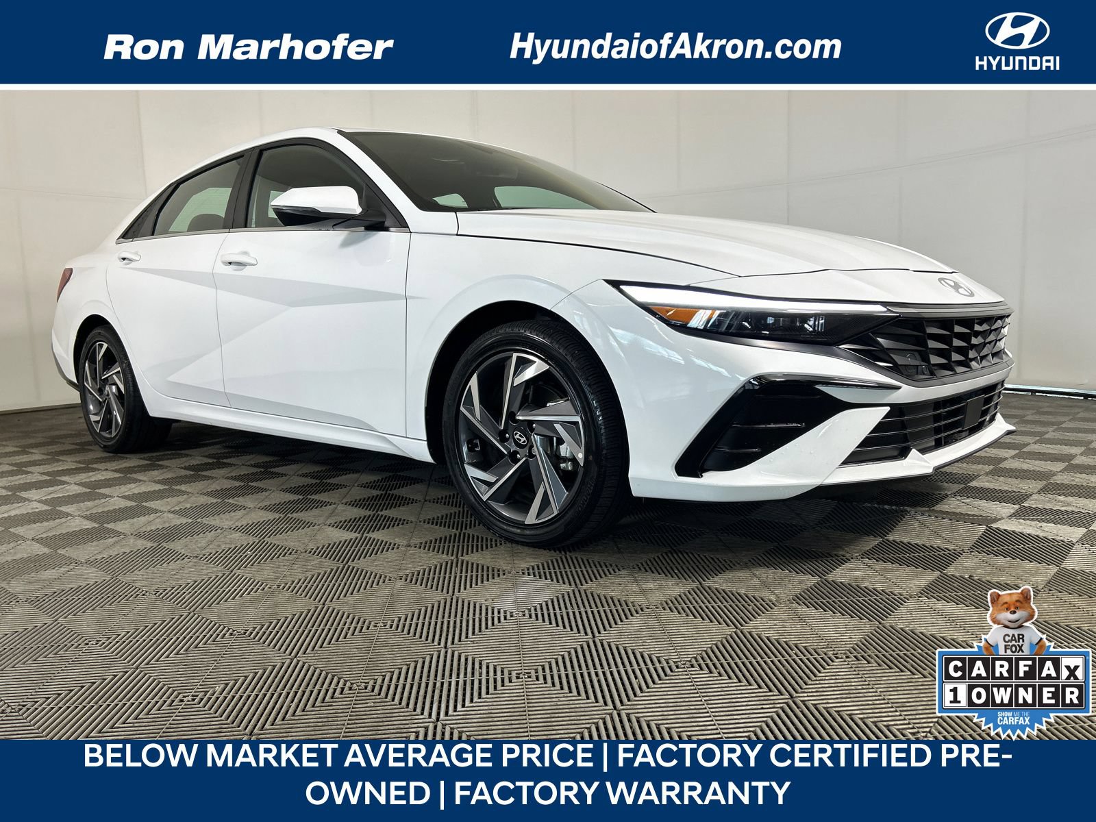 Certified 2025 Hyundai Elantra Limited