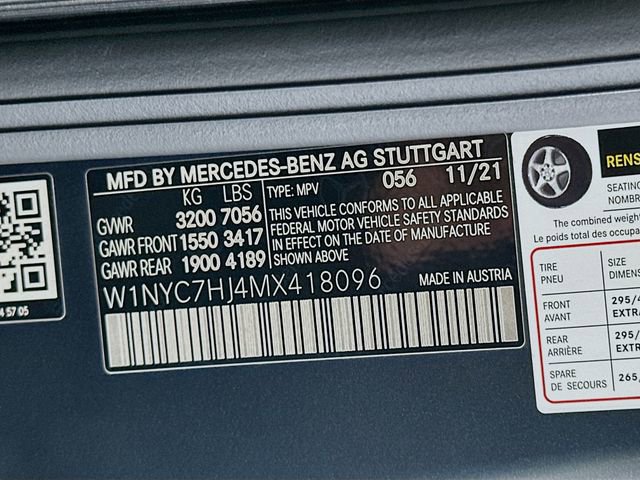 Certified 2021 Mercedes-Benz G 63 AMG 4MATIC image 31