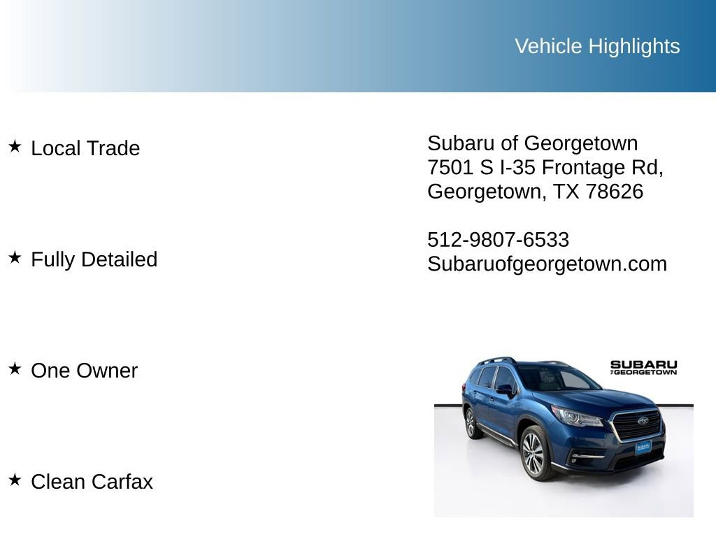 Used 2022 Subaru Ascent Limited w/ Technology Package image 10