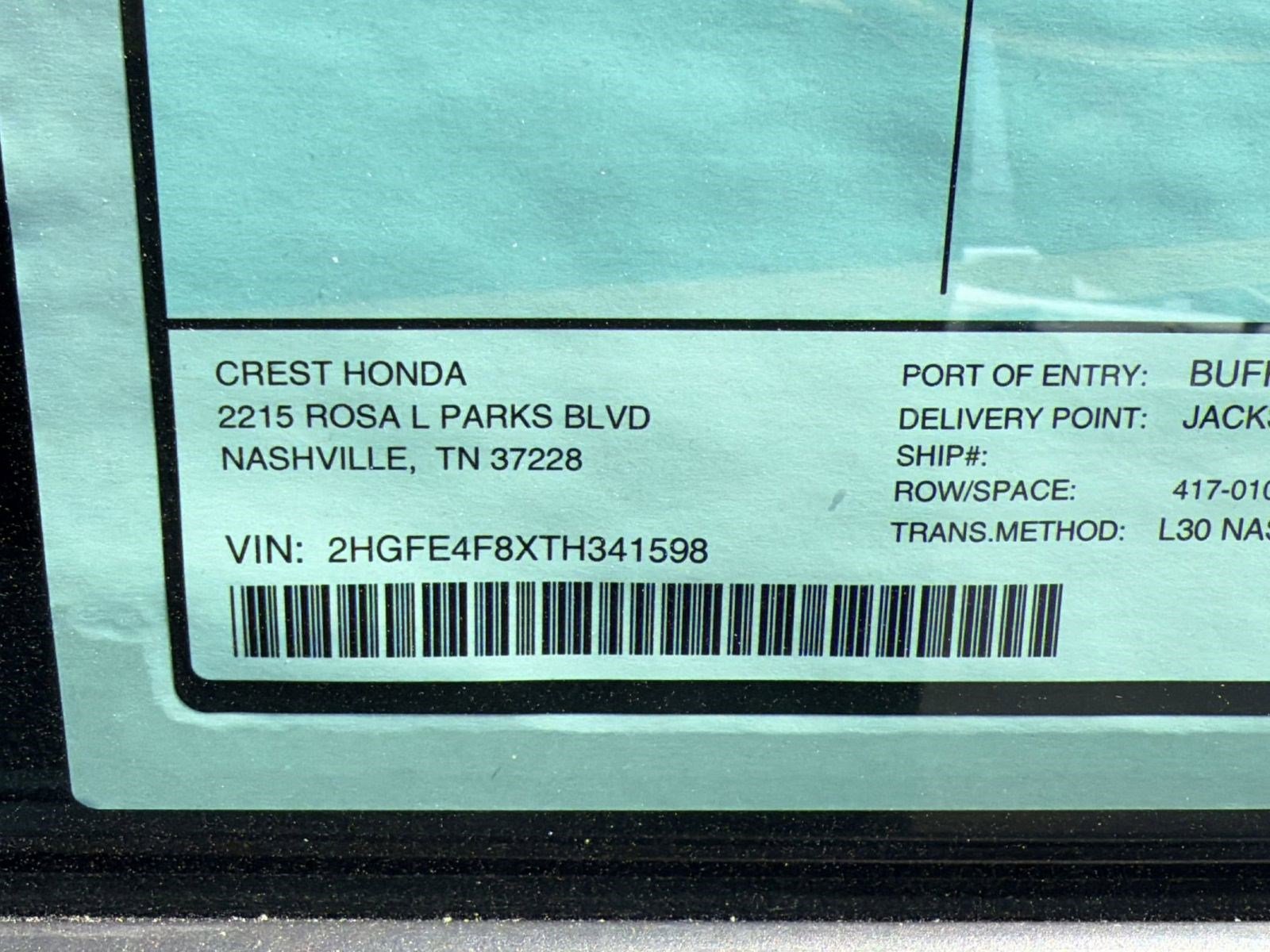 New 2026 Honda Civic Sport Touring image 17