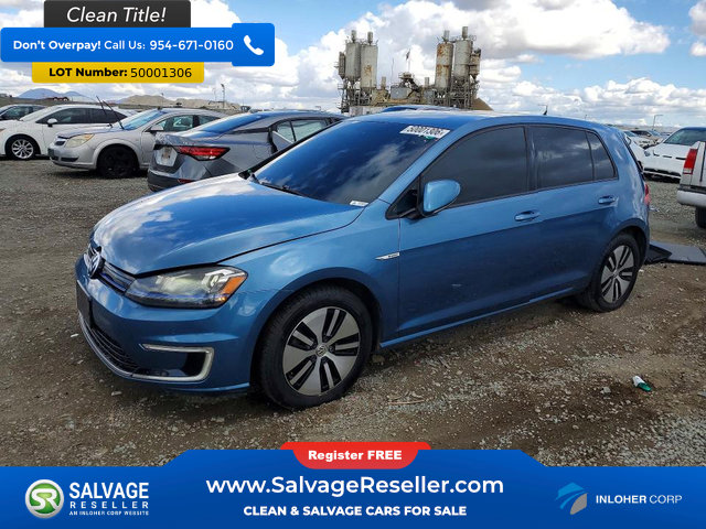 Used 2015 Volkswagen e-Golf SEL Premium FWD image 1