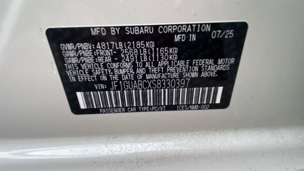 Used 2025 Subaru Impreza 2.0i image 32
