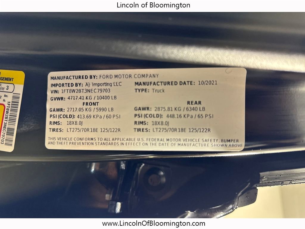 Used 2022 Ford F250 Lariat w/ Lariat Ultimate Package image 30