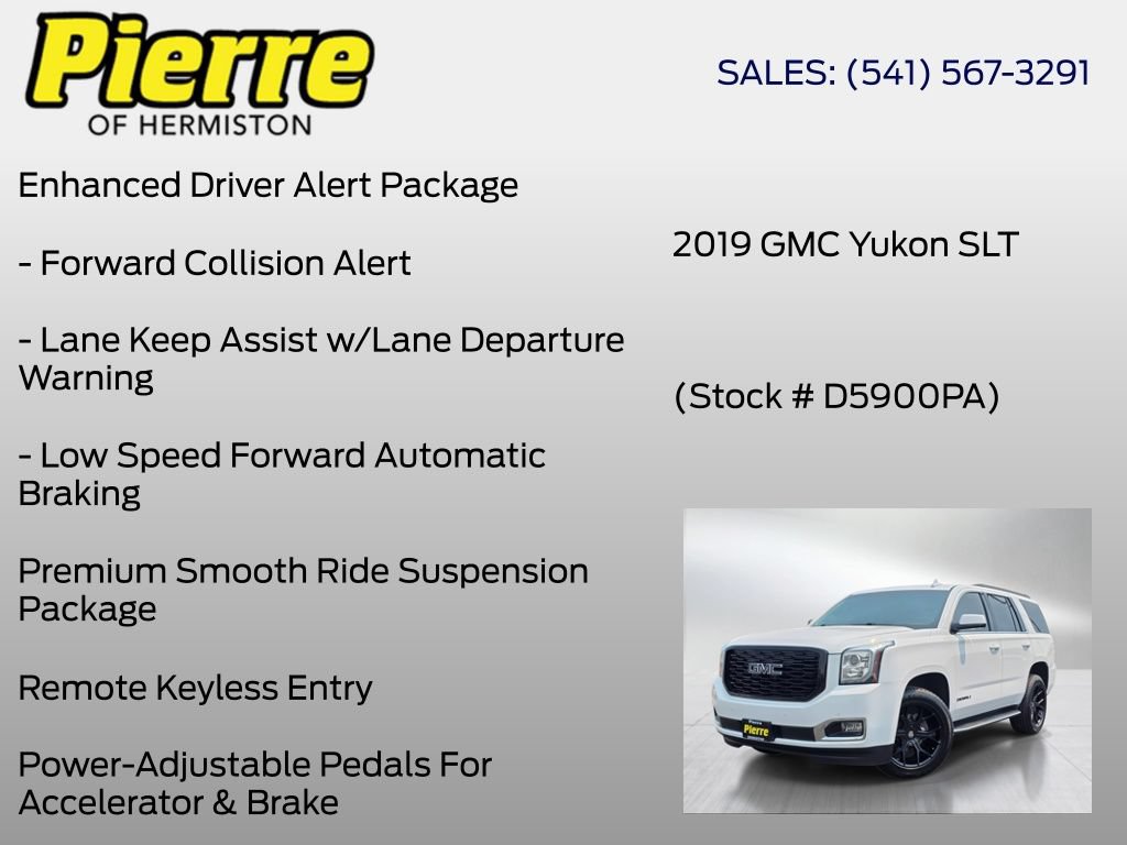 Used 2019 GMC Yukon SLT AWD/4WD image 24