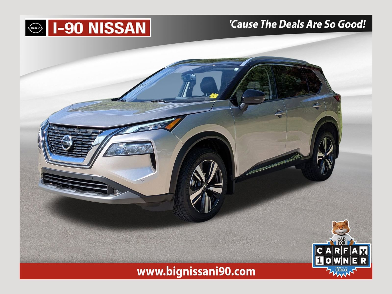 Certified 2021 Nissan Rogue SL w/ Premium Package
