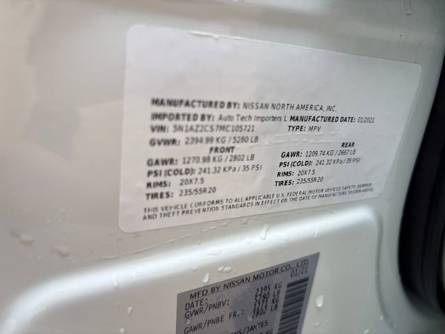 Used 2021 Nissan Murano SL image 29