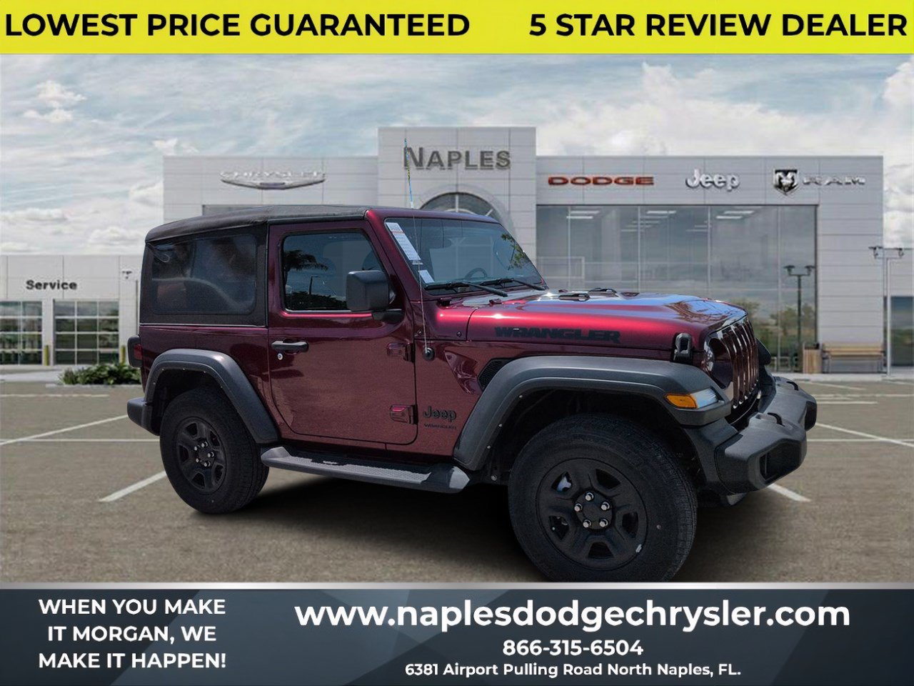 Used 2022 Jeep Wrangler Sport AWD/4WD image 1