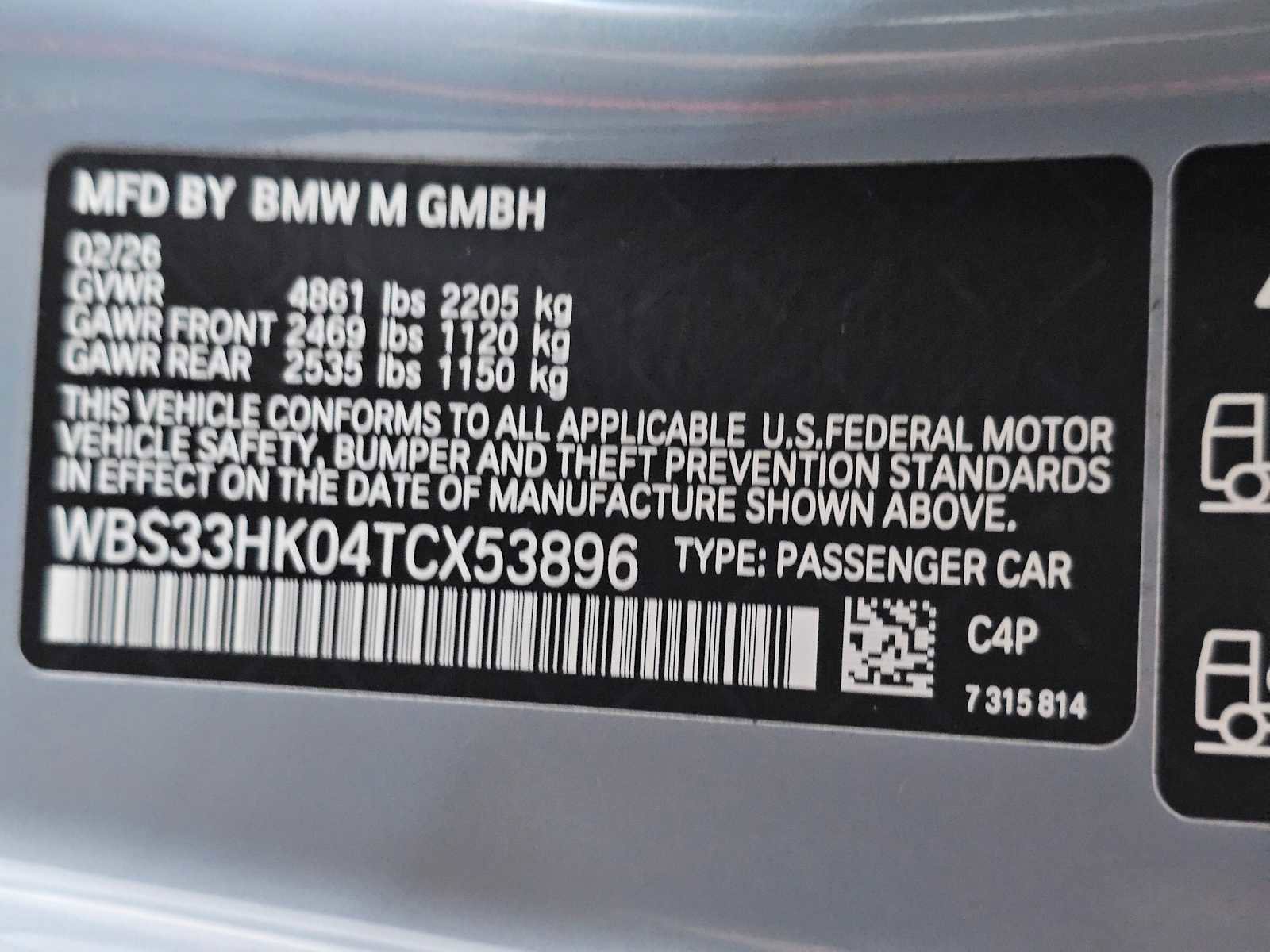 New 2026 BMW M4 xDrive Competition w/ Executive Package AWD/4WD image 39