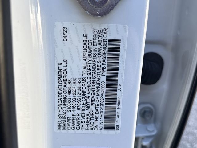 Certified 2023 Honda Accord Touring image 39