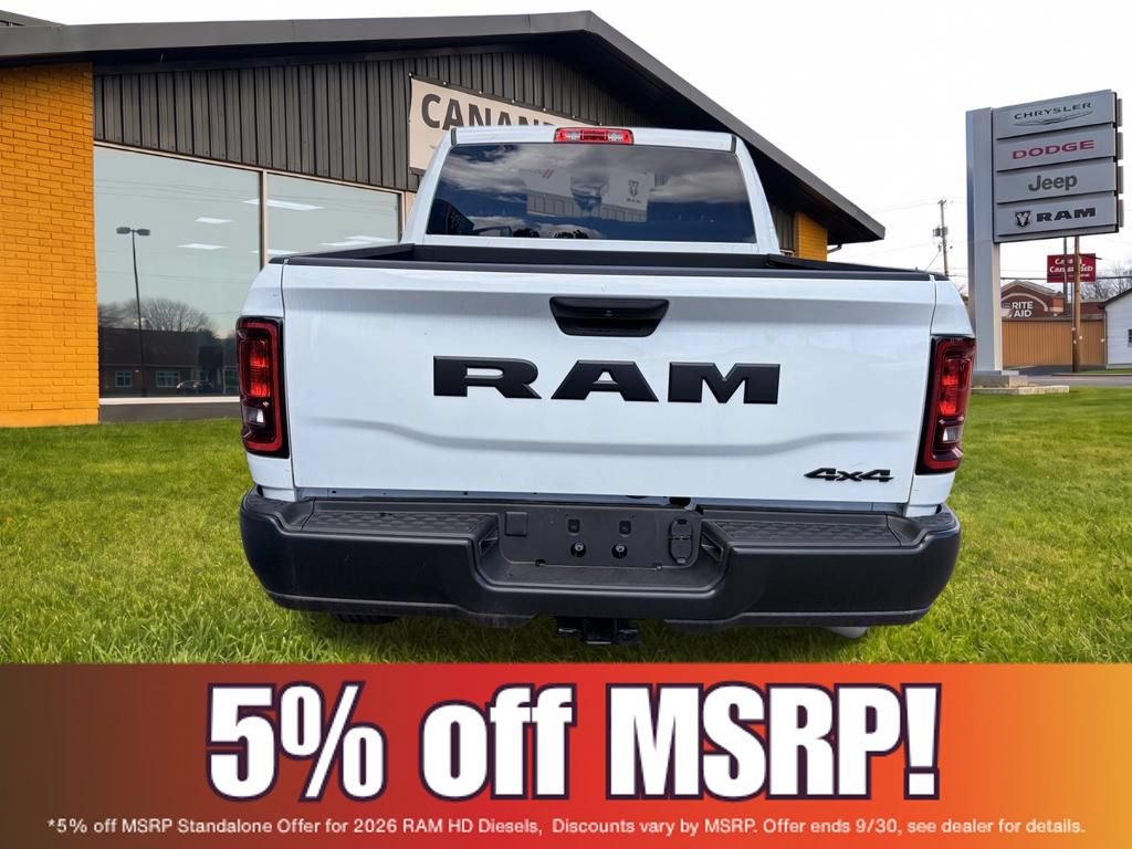 New 2026 RAM 2500 Tradesman w/ Bed Convenience Group AWD/4WD image 8