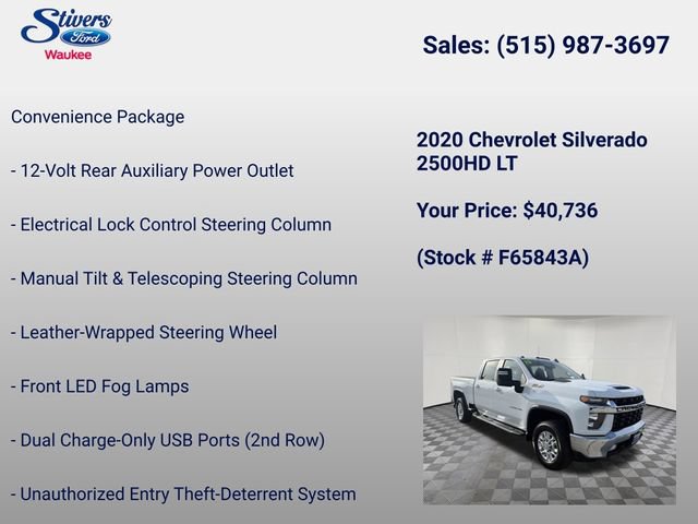 Used 2020 Chevrolet Silverado 2500 LT w/ All Star Edition AWD/4WD image 40