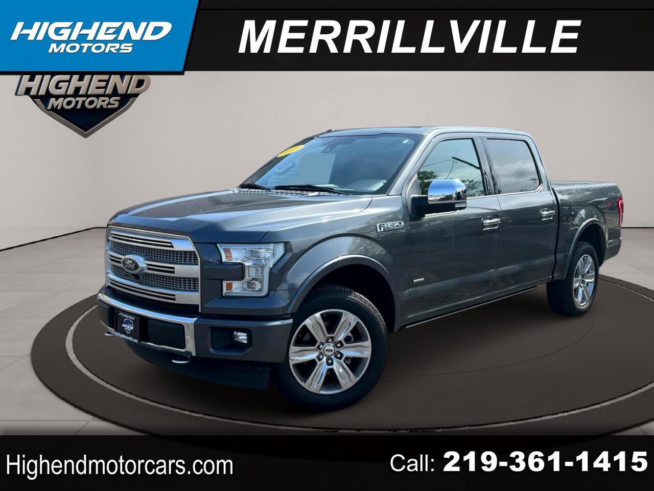 Used 2017 Ford F150 Platinum w/ Equipment Group 701A Luxury