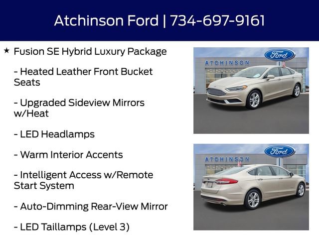 Used 2018 Ford Fusion SE w/ Equipment Group 602A image 12