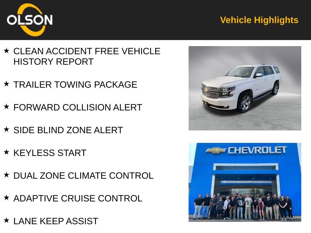 Used 2017 Chevrolet Tahoe Premier image 2