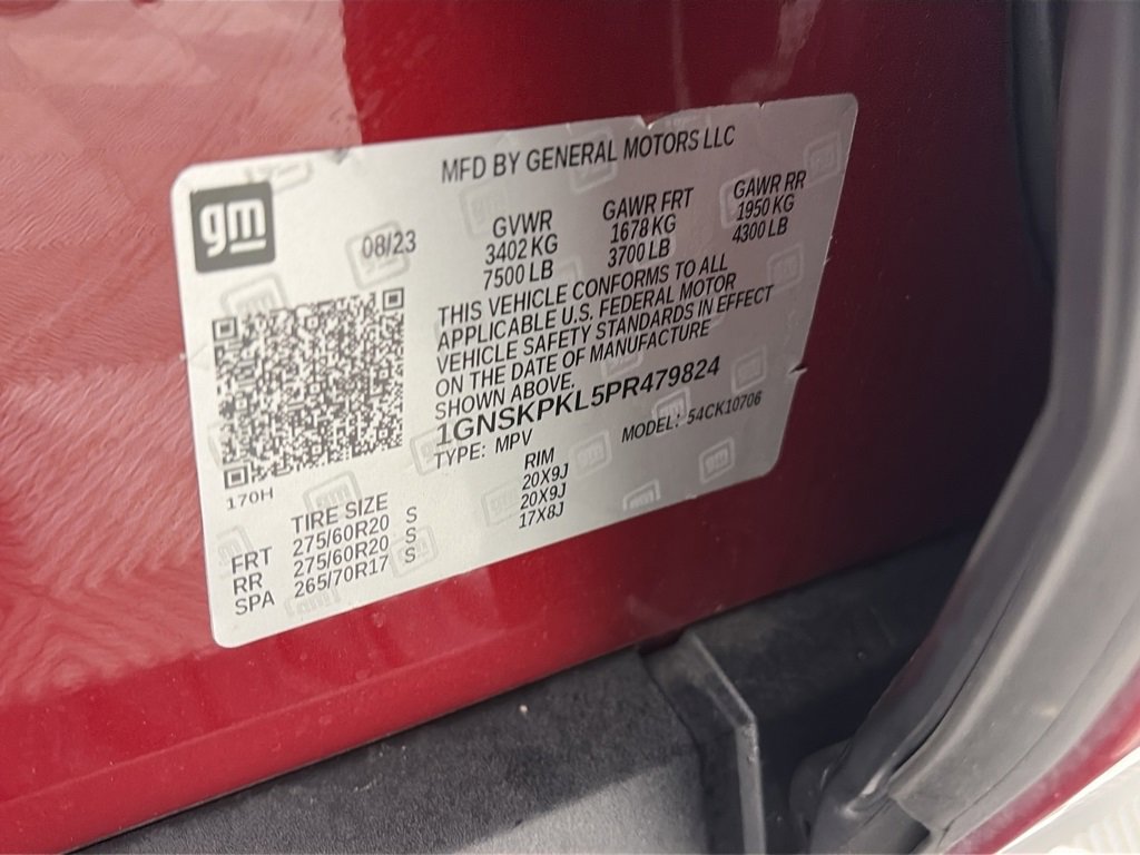 Used 2023 Chevrolet Tahoe Z71 w/ Off-Road Capability Package image 9