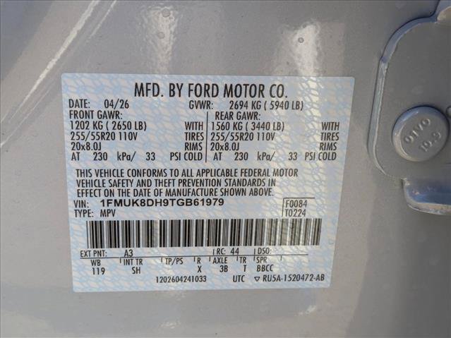 New 2026 Ford Explorer Active w/ Active Comfort Package AWD/4WD image 19