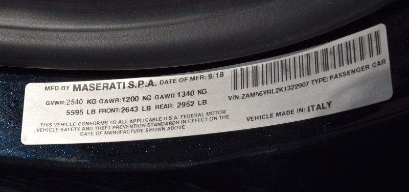 Used 2019 Maserati Quattroporte S GranLusso Q4 AWD/4WD image 38
