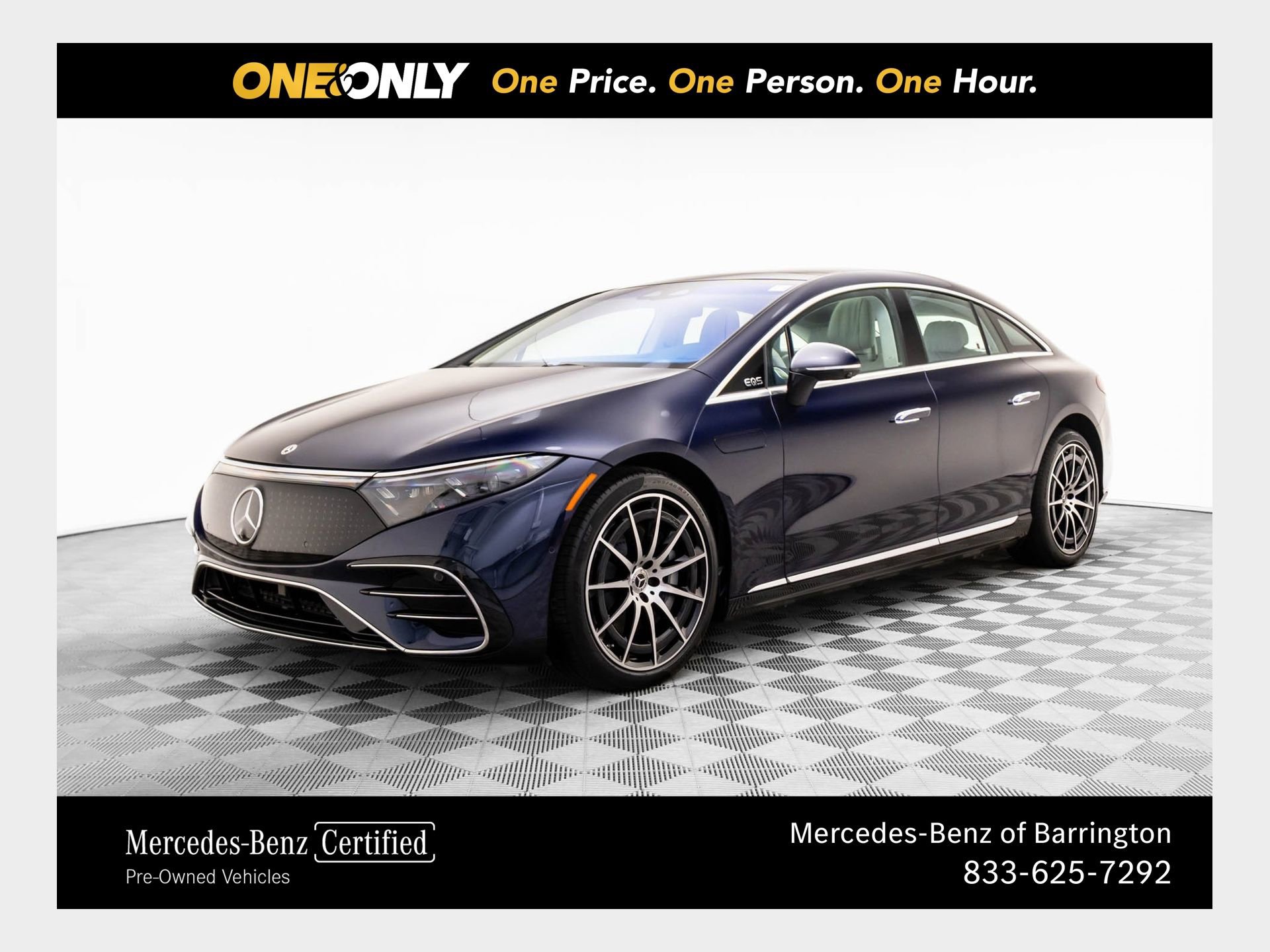 Used 2023 Mercedes-Benz EQS 580 4MATIC Sedan image 1