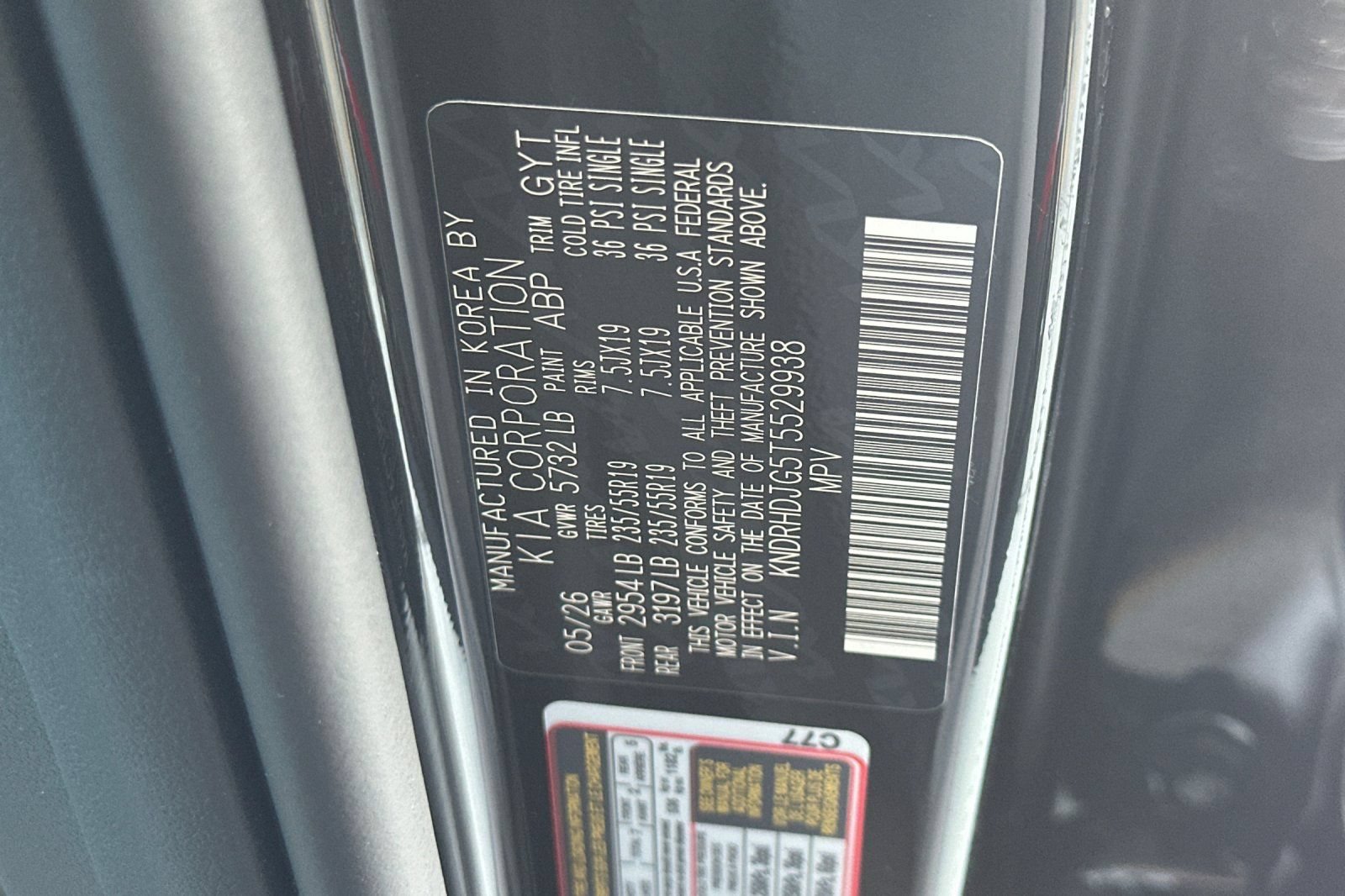New 2026 Kia Sorento EX AWD/4WD image 28