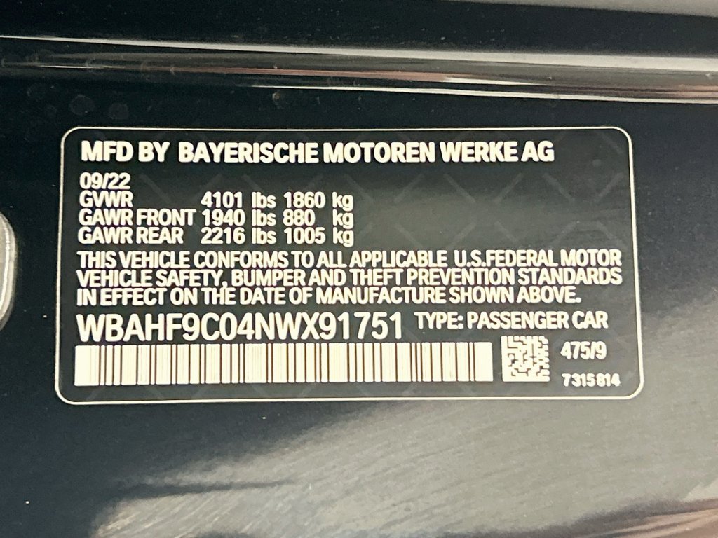 Certified 2022 BMW Z4 M40i w/ Driving Assistance Package RWD image 29