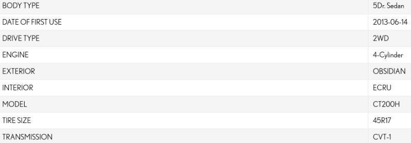 Used 2013 Lexus CT 200h w/ Premium Pkg w/Backup Camera image 53