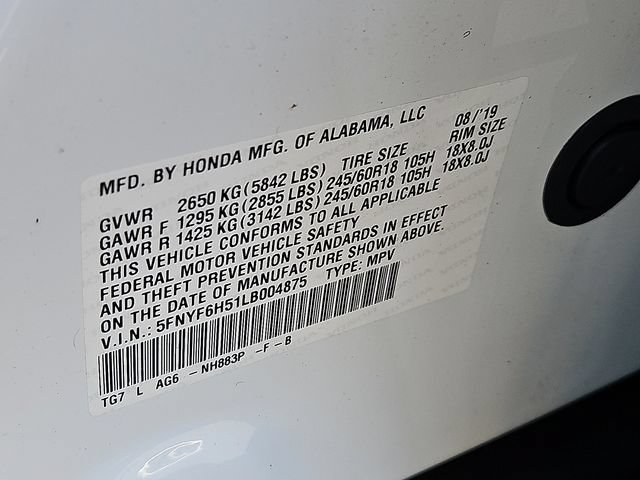 Certified 2020 Honda Pilot EX-L image 27