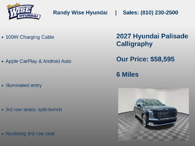 New 2027 Hyundai Palisade Calligraphy AWD/4WD image 15