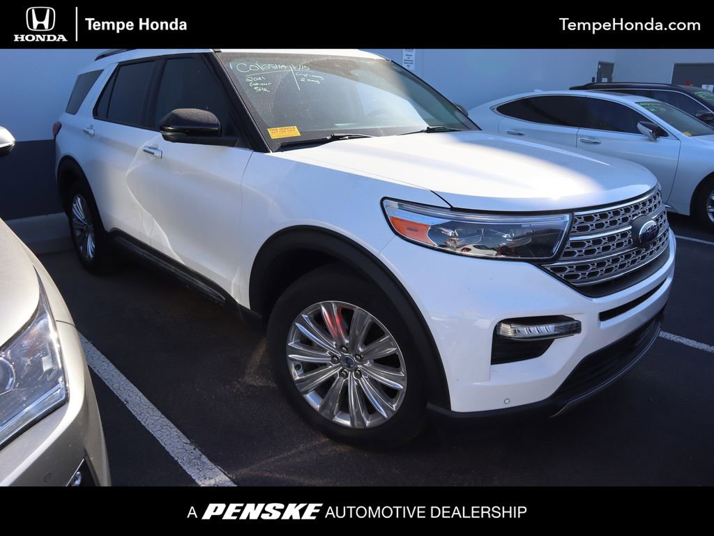 Used 2021 Ford Explorer Limited w/ Hybrid Equipment Group 310A image 1