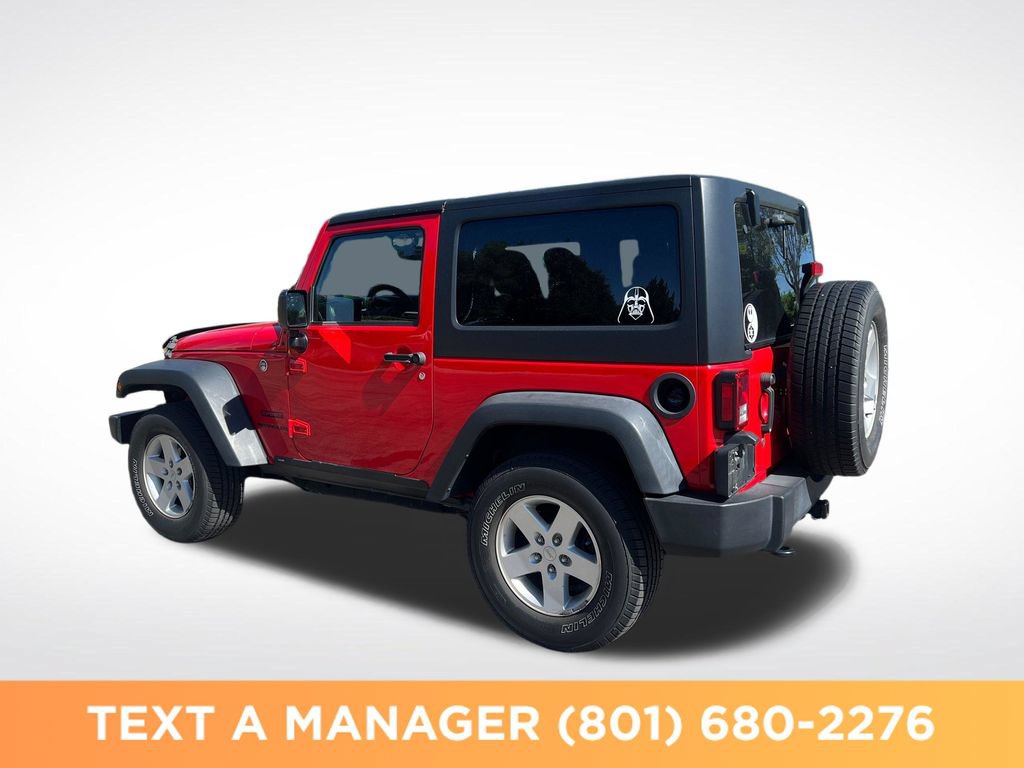 Used 2017 Jeep Wrangler Sport w/ Quick Order Package 24S AWD/4WD image 3