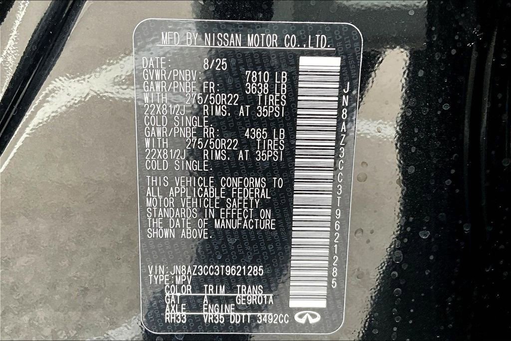 New 2026 INFINITI QX80 Autograph image 18