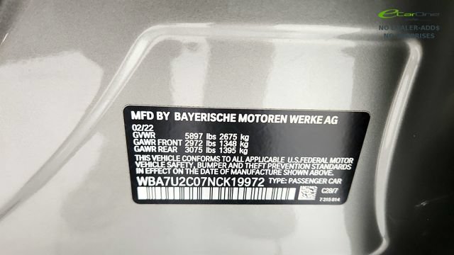 Used 2022 BMW 750i xDrive w/ M Sport Package AWD/4WD image 69