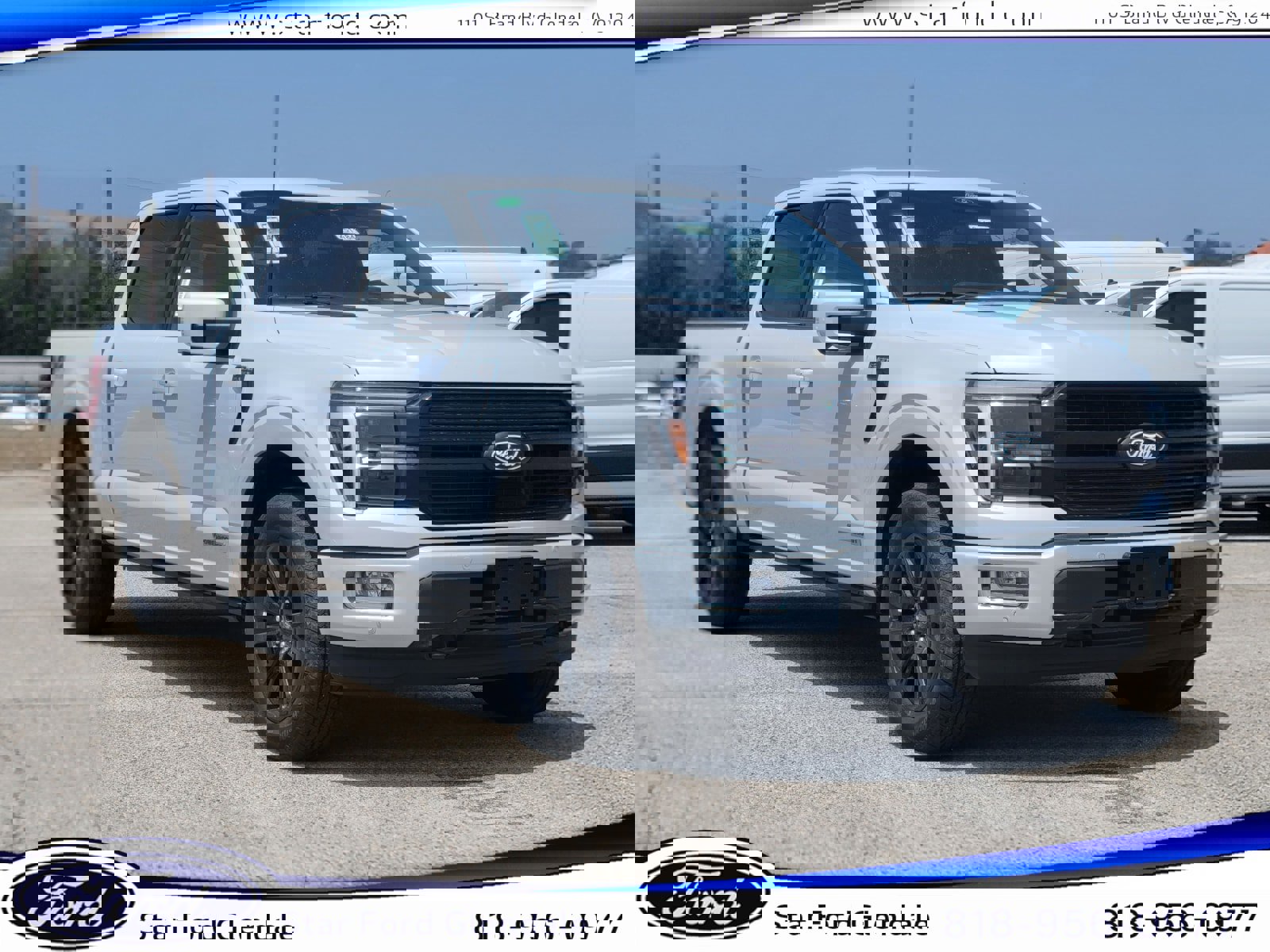 New 2025 Ford F150 Platinum w/ Equipment Group 702A High image 1