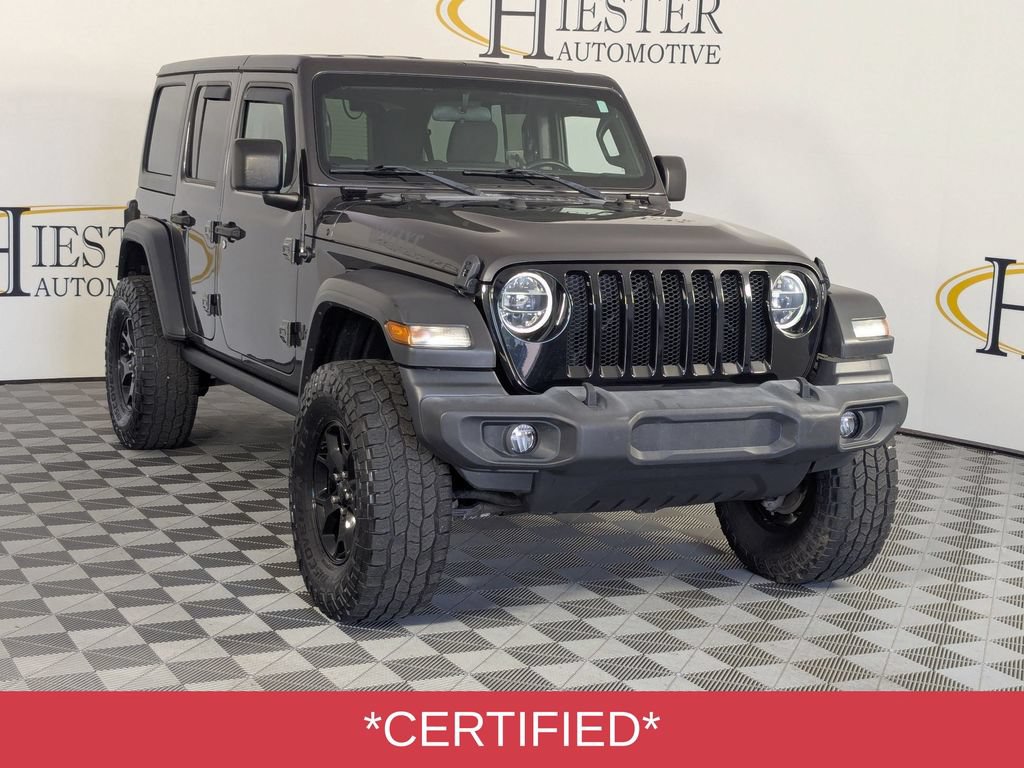 Used 2020 Jeep Wrangler Unlimited Sport AWD/4WD image 2
