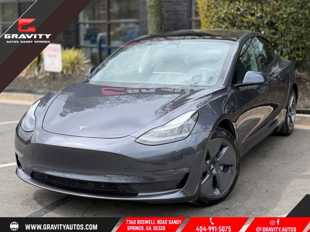 Used 2022 Tesla Model 3 Long Range AWD/4WD image 1