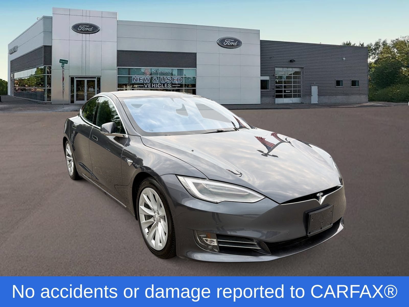 Used 2019 Tesla Model S 75D AWD/4WD image 2