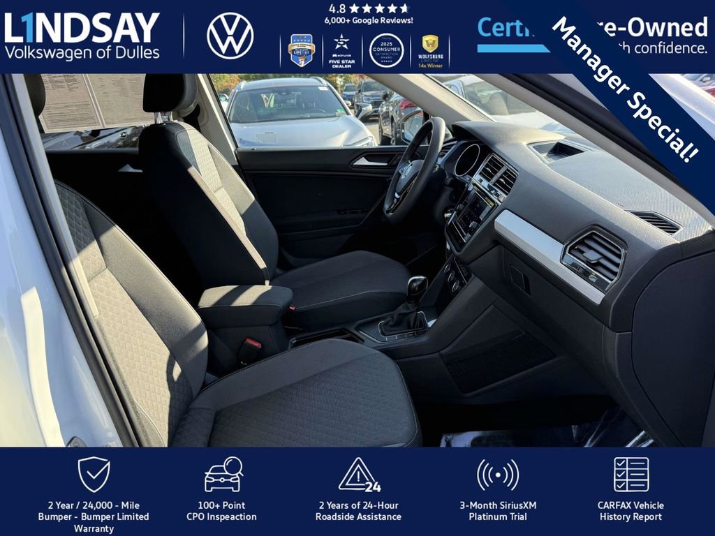 Certified 2021 Volkswagen Tiguan S image 12