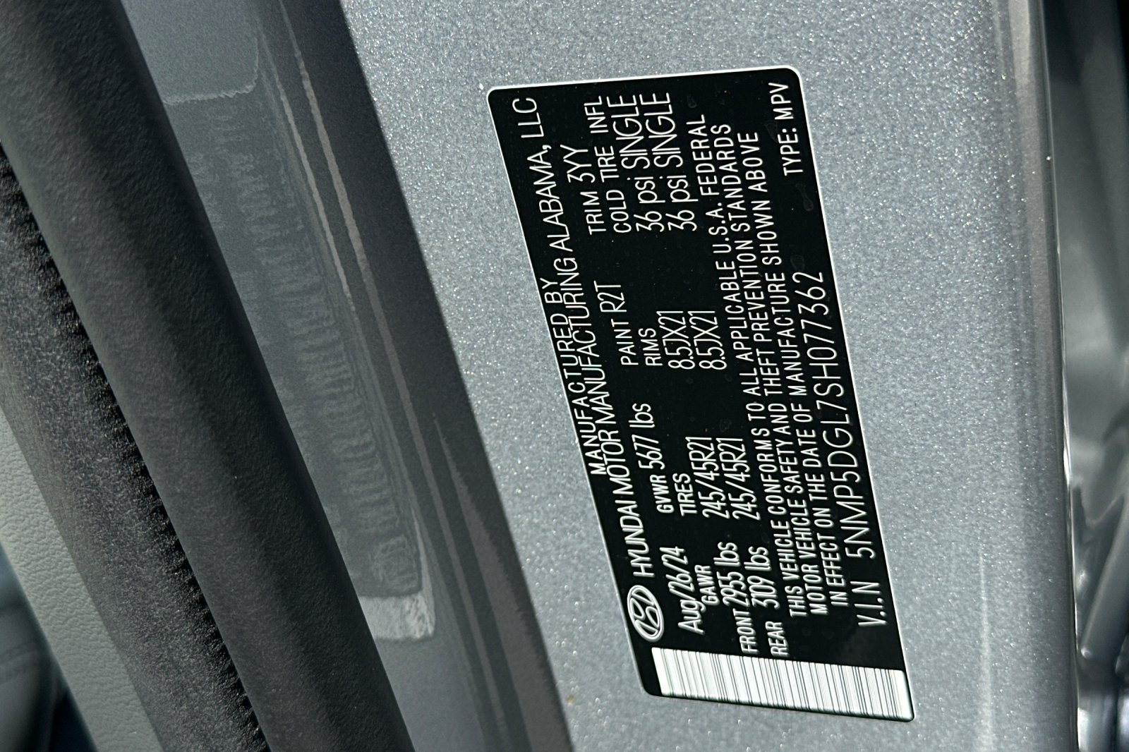 Used 2025 Hyundai Santa Fe Calligraphy AWD/4WD image 29