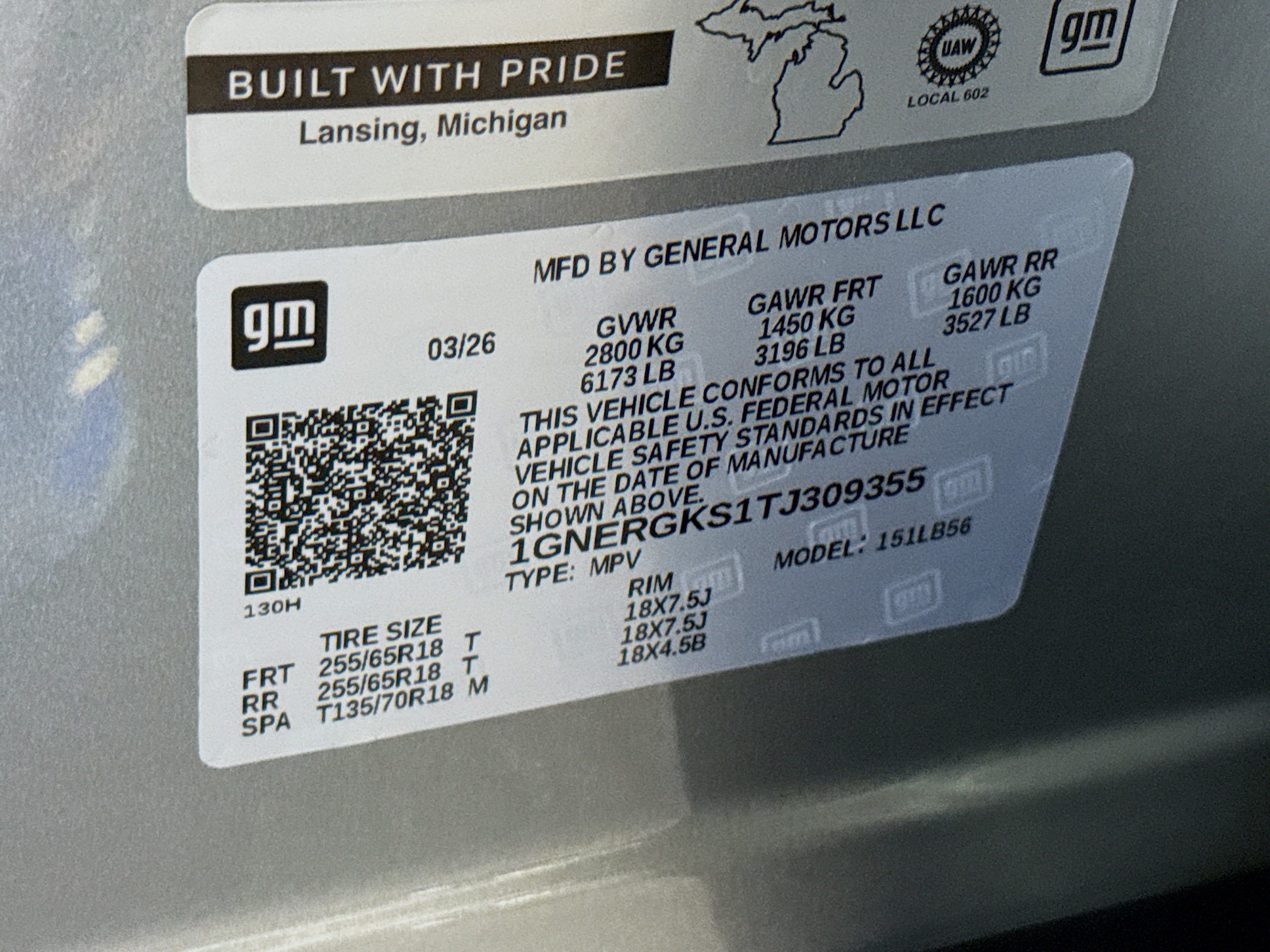Used 2026 Chevrolet Traverse LT FWD image 40