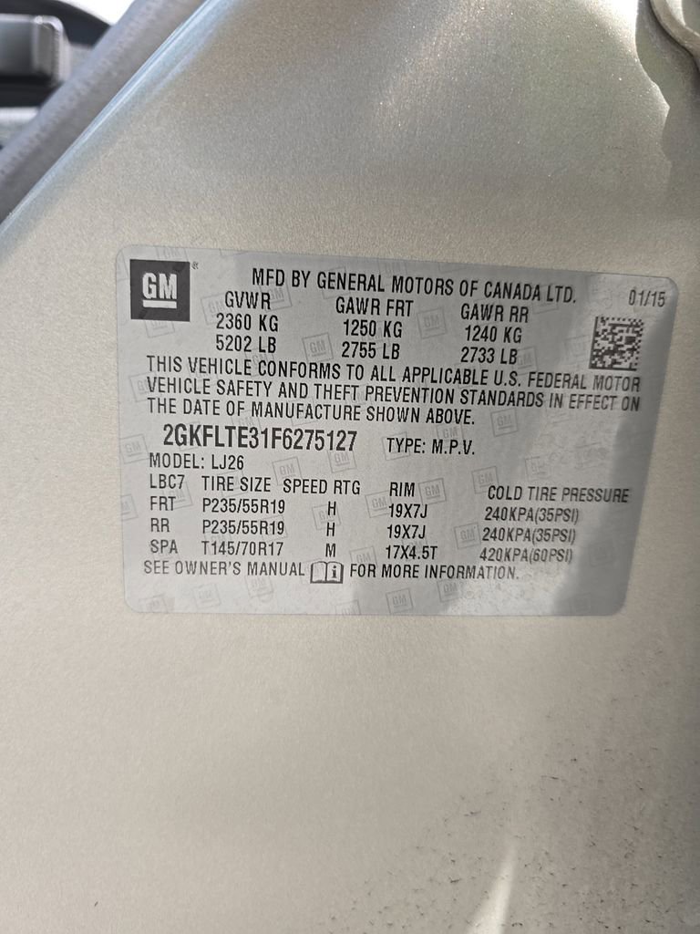 Used 2015 GMC Terrain SLT FWD image 16