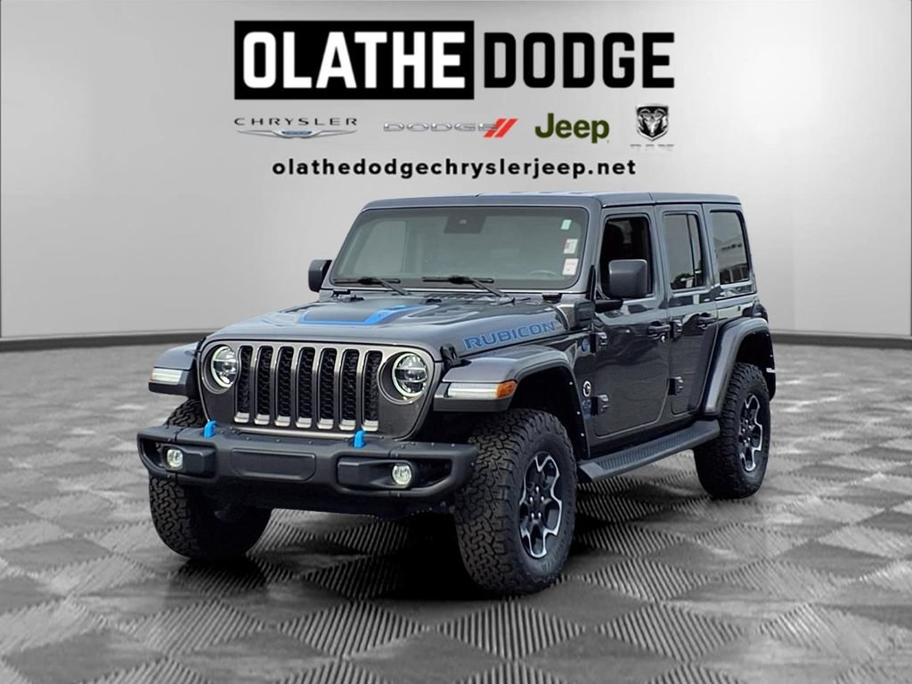 Used 2022 Jeep Wrangler Unlimited Rubicon 4xe w/ Steel Bumper Group